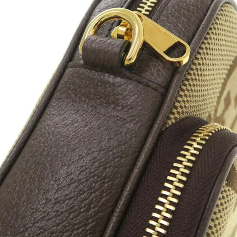 Gucci Jumbo GG Bag jacquard logo Brown - Picture 5 of 9